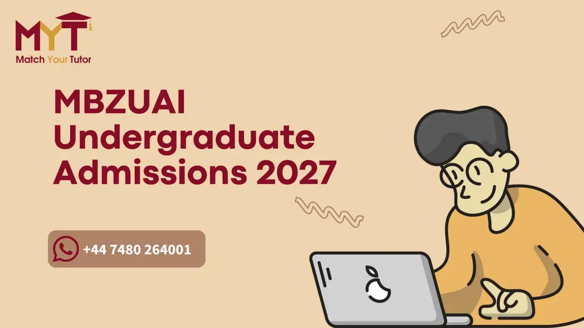 MBZUAI undergraduate admissions 2027 mathematics screening and scholarship checklist