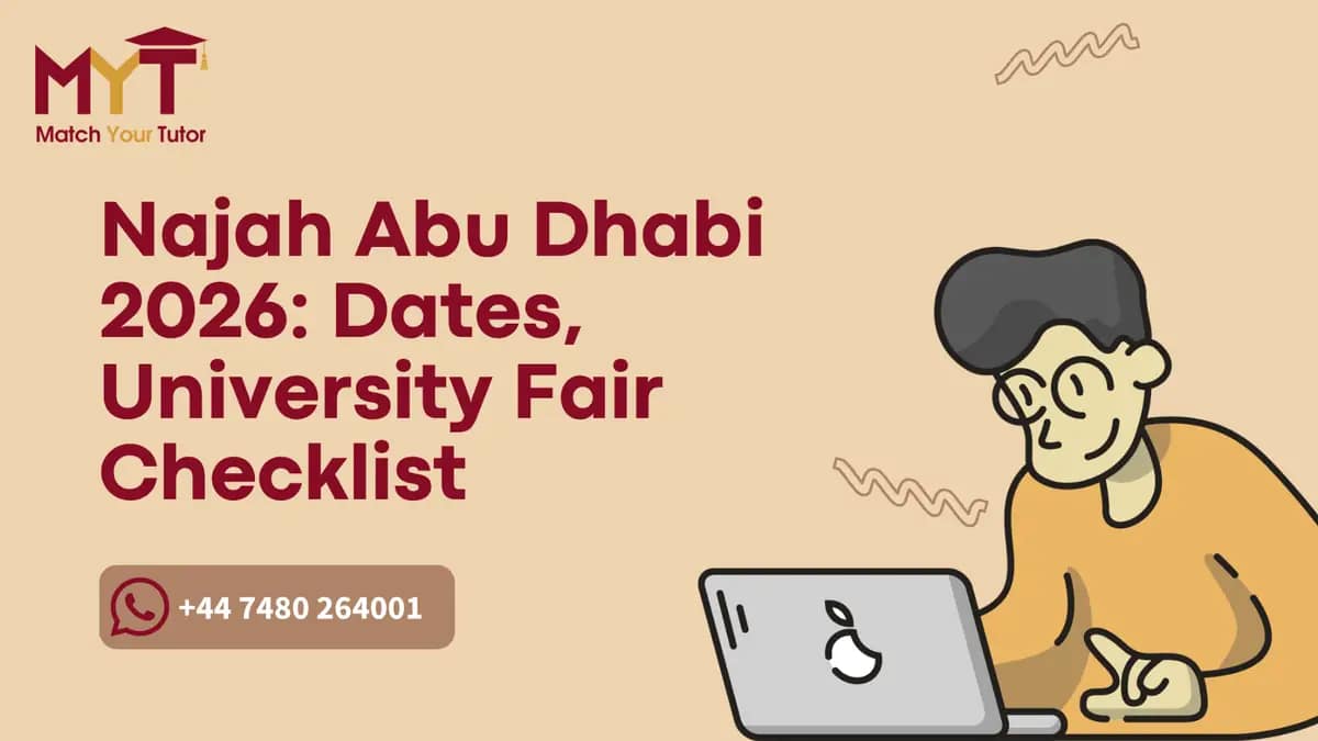 Najah Abu Dhabi 2026 university fair checklist for students and parents